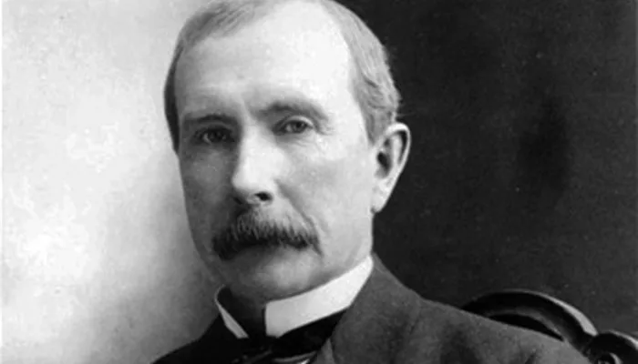John D. Rockefeller and his brother William Rockefeller Jr., founders of Standard Oil in 1870.