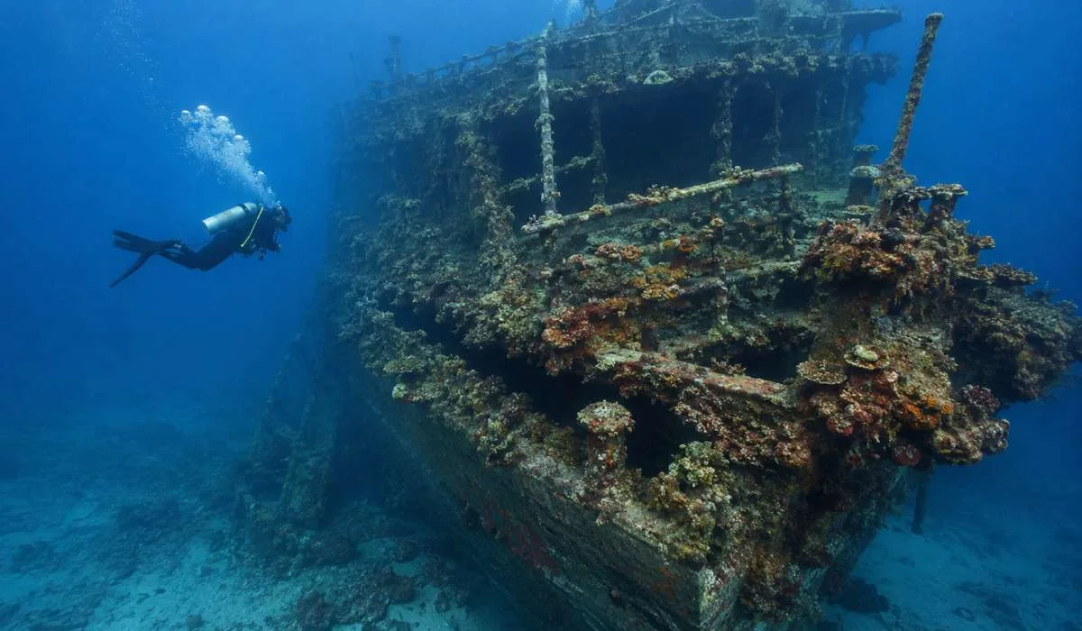 Abandoned Underwater Wrecks Around the World